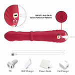 gode vibrant chauffant point A rouge Armony vue 5 sur 9