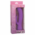 vibromasseur rabbit débutant violet First Time CalExotics vue 10 sur 10