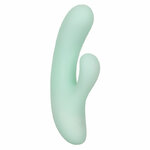 vibromasseur rabbit point G transparent aqua Fiji Calexotics vue 3 sur 10