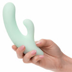 vibromasseur rabbit point G transparent aqua Fiji Calexotics vue 6 sur 10