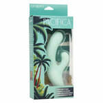vibromasseur rabbit point G transparent aqua Fiji Calexotics vue 10 sur 10