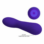 vibromasseur point G souple violet Faun Pretty Love vue 6 sur 9