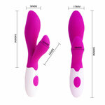 vibromasseur point G lilas 30 vibrations Newman Pretty Love vue 5 sur 7