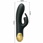 vibromasseur point G finition dorée Liberators Pretty Love vue 6 sur 6