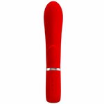 vibromasseur point G multifonction rouge Thomas Pretty Love vue 2 sur 9