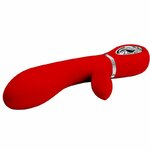 vibromasseur point G multifonction rouge Thomas Pretty Love vue 4 sur 9