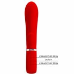 vibromasseur point G multifonction rouge Thomas Pretty Love vue 6 sur 9
