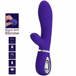 vibromasseur point G multifonction violet Thomas Pretty Love vue 7 sur 9