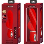vibromasseur rabbit point G rouge Prescott Pretty Love vue 9 sur 9