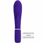 vibromasseur rabbit point G violet Prescott Pretty Love vue 6 sur 9