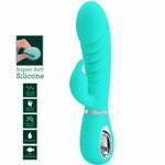 vibromasseur rabbit point G vert aqua Prescott Pretty Love vue 7 sur 9