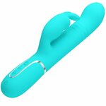 vibromasseur rabbit rotatif vert aqua Coale Pretty Love vue 4 sur 10