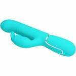 vibromasseur rabbit rotatif vert aqua Coale Pretty Love vue 6 sur 10