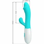 vibromasseur point G et clitoris aqua Snappy Pretty Love vue 6 sur 9