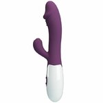 vibromasseur point G et clitoris violet Snappy Pretty Love vue 3 sur 10