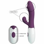 vibromasseur point G et clitoris violet Snappy Pretty Love vue 9 sur 10
