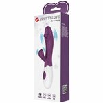 vibromasseur point G et clitoris violet Snappy Pretty Love vue 10 sur 10