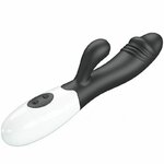 vibromasseur point G et clitoris noir Snappy Pretty Love vue 4 sur 10