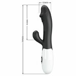 vibromasseur point G et clitoris noir Snappy Pretty Love vue 7 sur 10