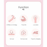 vibromasseur point G rose lumineux Kisell Pretty Love vue 9 sur 12