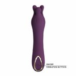 vibromasseur point G double embout violet Lunao Pretty Love vue 2 sur 10