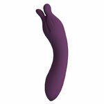 vibromasseur point G double embout violet Lunao Pretty Love vue 4 sur 10