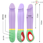 vibromasseur classique violet à piles Velma Intense vue 2 sur 6