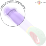 vibromasseur classique violet à piles Velma Intense vue 3 sur 6