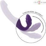 double vibromasseur télécommandé violet 20 cm Jill Intense vue 6 sur 8