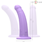 vibromasseur télécommandé violet 17,5 cm Eddie Intense vue 3 sur 8