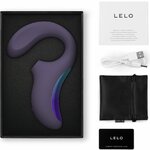 stimulateur point G et clitoris violet Enigma Wave Lelo vue 3 sur 5