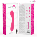 vibromasseur point G fin 30 modes rechargeable Druso Moressa vue 7 sur 8