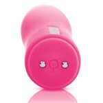 vibromasseur rabbit triple tête rose Iris Magic Stick Nalone vue 3 sur 6