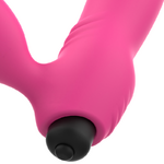 vibromasseur double stimulation rose édition Noël Bix Ohmama vue 5 sur 5