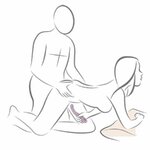 vibromasseur point G et clitoris violet Gemini Rocks-Off vue 9 sur 10