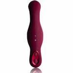 vibromasseur 2 en 1 télécommandé rouge Ruby Glow Rocks-Off vue 5 sur 10