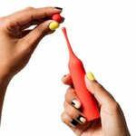 stimulateur clitoridien rond haute fréquence rouge Pop Romp vue 2 sur 13