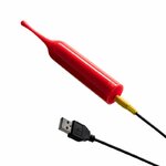 stimulateur clitoridien rond haute fréquence rouge Pop Romp vue 6 sur 13