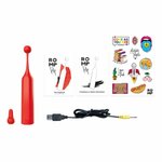 stimulateur clitoridien rond haute fréquence rouge Pop Romp vue 13 sur 13