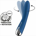 vibromasseur rotatif point G bleu Spinning Vibe 1 Satisfyer vue 6 sur 7