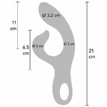 vibromasseur point G et clitoris flexible fuchsia Xocoon vue 9 sur 11
