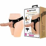 Slip harnais avec gode réaliste Jerry 21,8 cm Pretty Love vue 1 sur 10