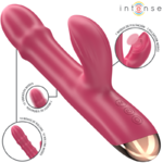 Stimulateur clitoridien 3 en 1 rouge Chloé Intense vue 2 sur 8