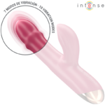 Stimulateur clitoridien 3 en 1 rouge Chloé Intense vue 5 sur 8