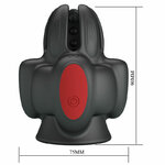 Masturbateur automatique rechargeable Wyatt Pretty Love vue 8 sur 9