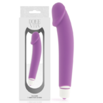 Vibromasseur réaliste violet Realistic Dolce Vita, vue 2 sur 4