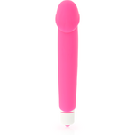 Vibromasseur réaliste rose Realistic Dolce Vita, vue 4 sur 4