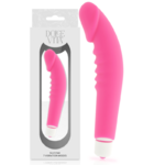 Vibromasseur réaliste rose Realistic Pleasure Dolce Vita, vue 2 sur 4