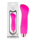 Vibromasseur rechargeable silicone rose One Dolce Vita, vue 2 sur 5