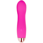 Vibromasseur rechargeable silicone rose One Dolce Vita, vue 3 sur 5